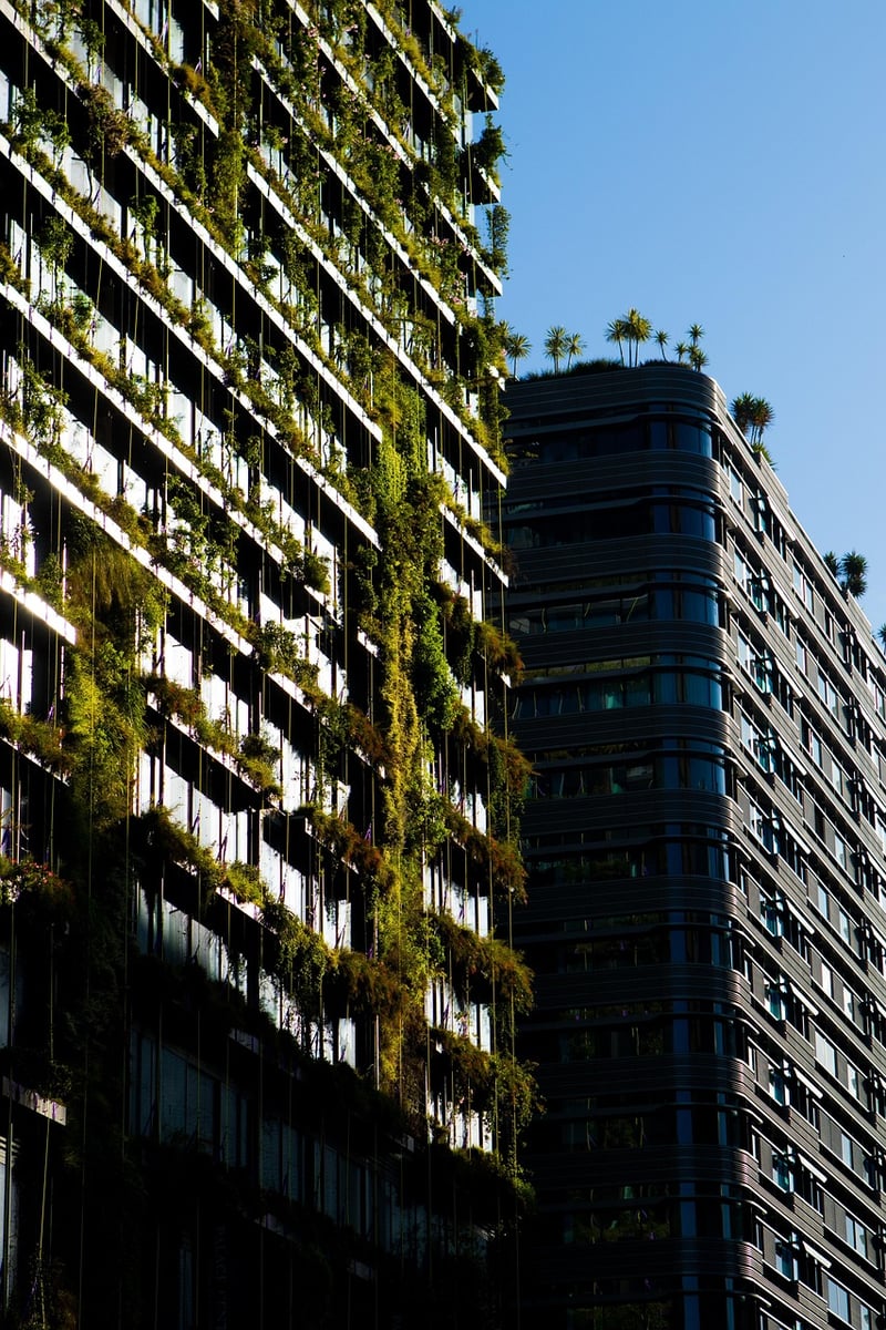 Vertical Garden in a Modern Interior